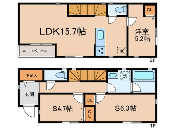 Kolet尾山台南#09の物件間取画像